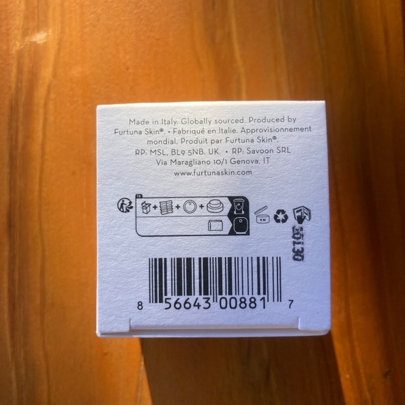 NWT Furtuna Skin Triple Olive Lip Polish .27 oz Made in Italy - Picture 4 of 6